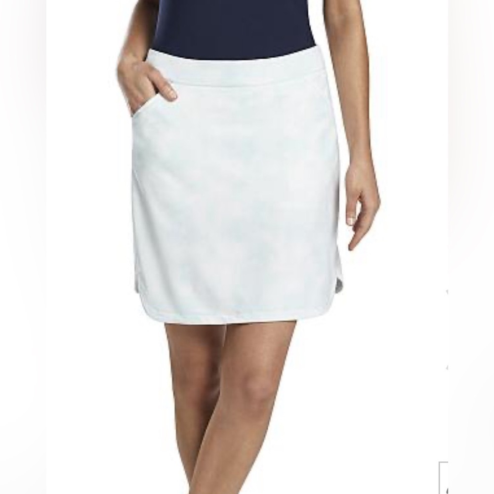 Peter Millar Golf Women's Performance White Skorts Size XL